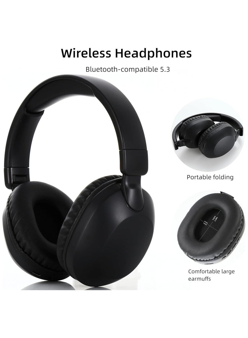 SODO Headset SD-1102 Wireless Stereo Over Ear Headphones With Microphone Black - Image 2